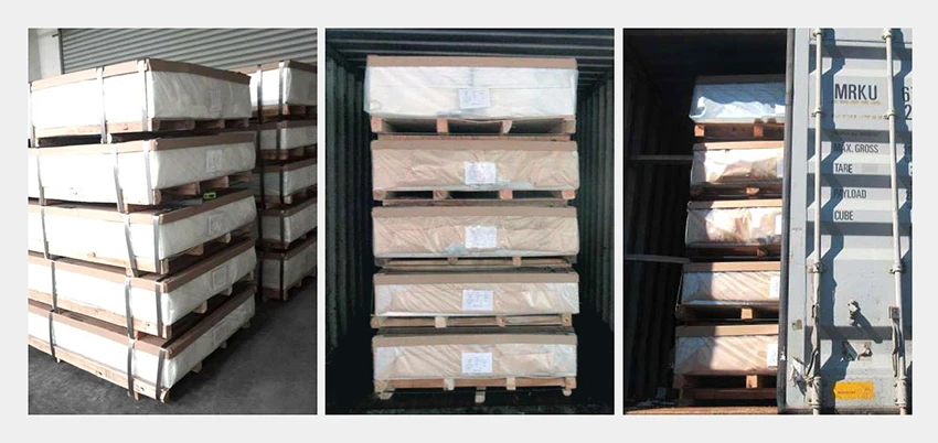 Color Coated Aluminum Roofing Sheet package
