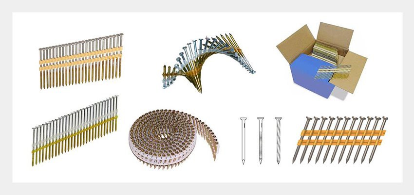 21 Degree Plastic Framing Nails types