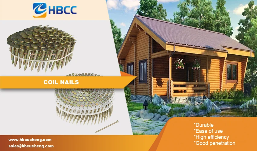 Coil Framing Nails features