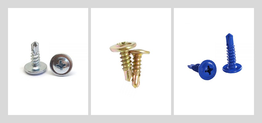 wafer head self drilling screw