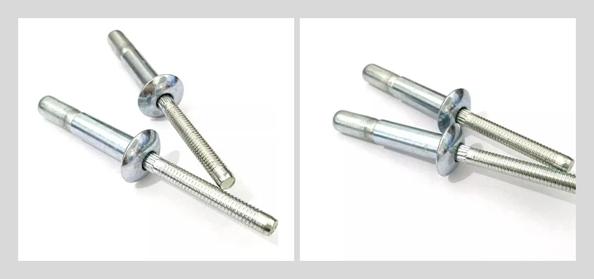 Zinc Plated Mono Lock Structural Pop Rivets types