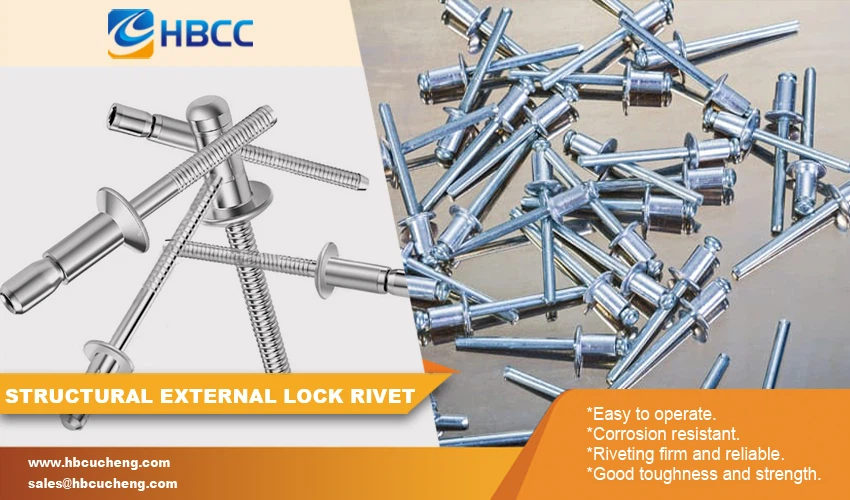 Zinc Plated Mono Lock Structural Pop Rivets features