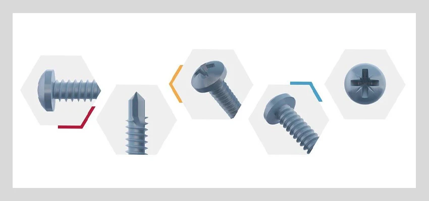 pan head self drilling srews types