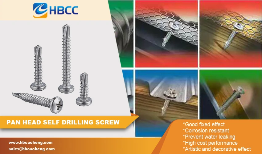 pan head drilling screw advantage