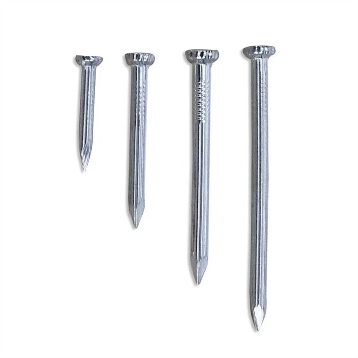 Clavos para concreto ranurado