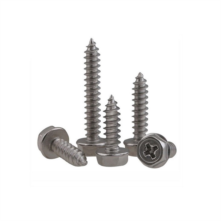 stainless steel Phillips Hex Head Screws