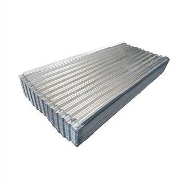 Hoja de metal corrugado con acabado Galvalume