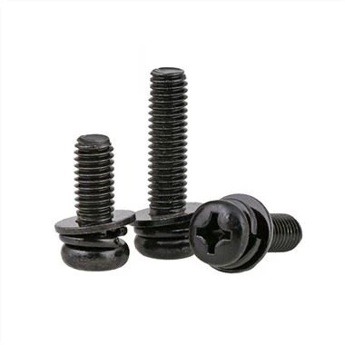 Tornillos y arandelas preensamblados