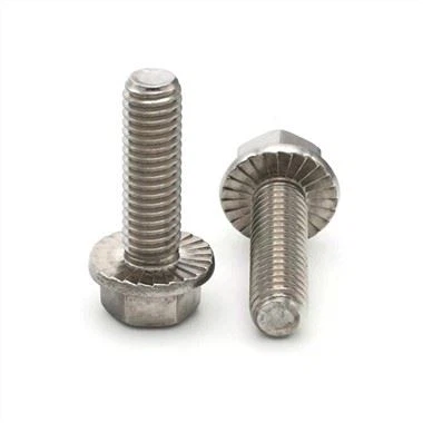 Tornillos de brida dentada