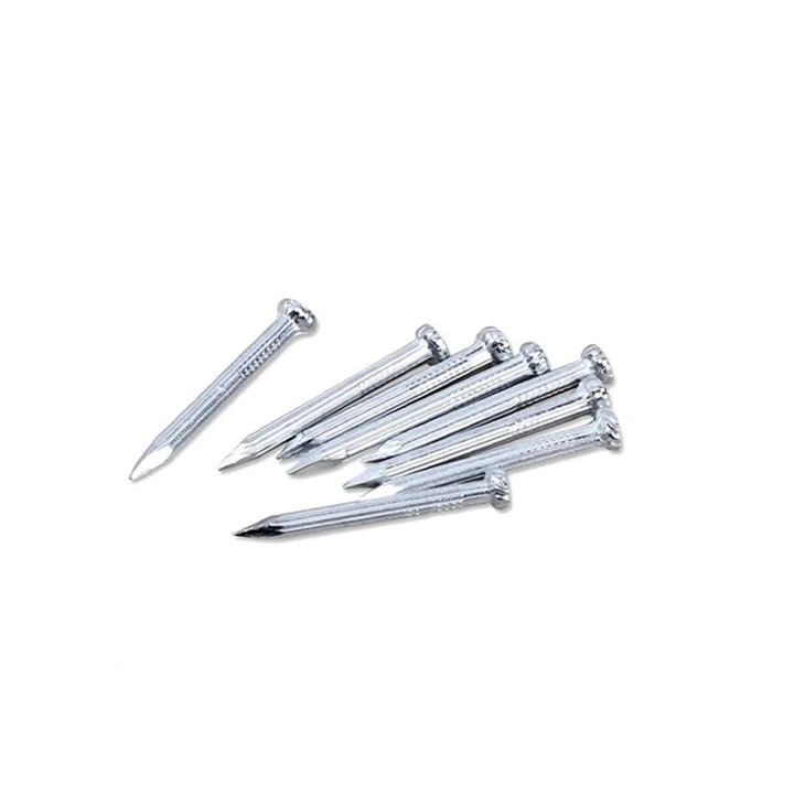 Clavos eléctricos de acero para hormigón galvanizado