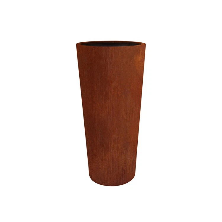 weathering steel planters