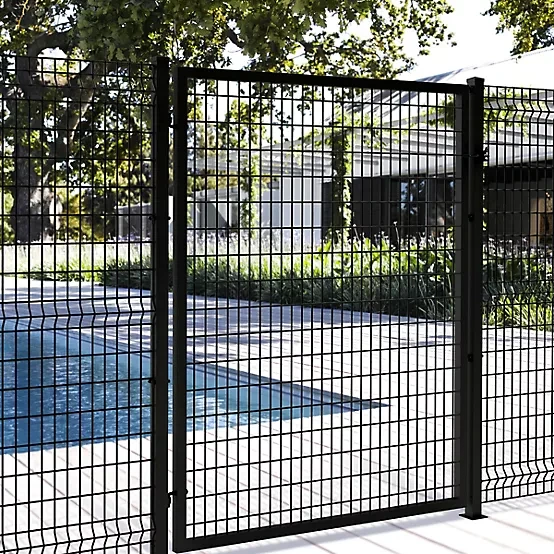 Puertas de jardín de metal