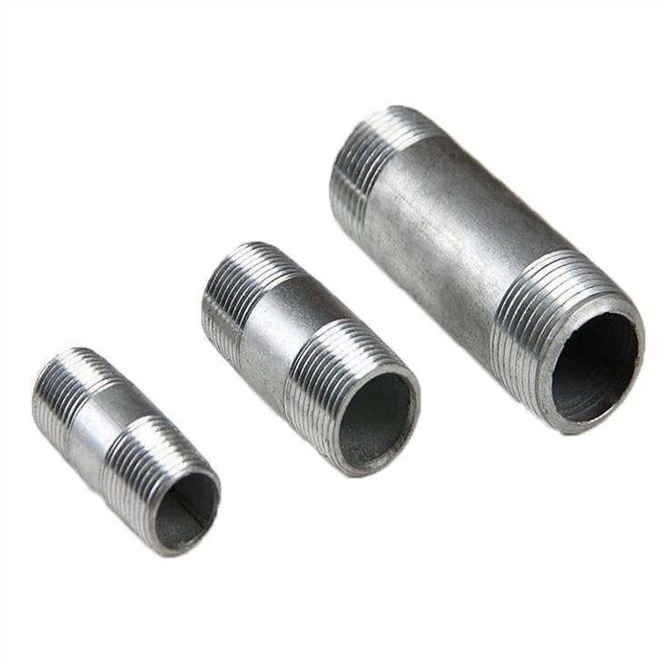 Fabricante de pezones de tubería de acero galvanizado